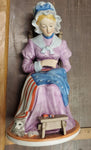 VTG betsy Ross 200 Years Of Freedom 1776 1976 Decanter Music Box Hoffman EMPTY