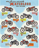 Poster 1961 Matchless 22x26 British Vintage Racing Motorcycle g80 g12 hybrid g15