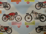 Poster 1961 Matchless 22x26 British Vintage Racing Motorcycle g80 g12 hybrid g15