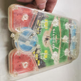Vtg 1962 Steven MFG Co. Pinball Game Slugger Baseball Handheld toy Collectible