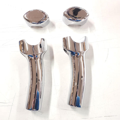 DRAG Specialties 1 1/2" Big Buffalo Riser Chrome 5 1/2" W/ 1" pullback 0602-0469