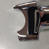 Drag Specialties Chrome 5.5" Buffalo Risers 1" Pullback Dyna Harley DS-290112