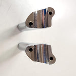 Drag Specialties Chrome 5.5" Buffalo Risers 1" Pullback Dyna Harley DS-290112