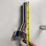 Drag Specialties Chrome 5.5" Buffalo Risers 1" Pullback Dyna Harley DS-290112