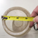 Pair Gas Light Lamp Sconse Victorian 1900's Globe Wall Antique Fixture Orig Glas