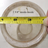 Pair Gas Light Lamp Sconse Victorian 1900's Globe Wall Antique Fixture Orig Glas