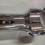 Drag Specialtie Chrome 4" Big Buffalo Handlebar Risers for 1 1/2" Bars 0602-0468