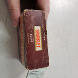 New Vtg Sparklets Carbon Dioxide CO2 10 ct Bulbs Box Beverage Drink Product WWII