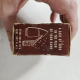 New Vtg Sparklets Carbon Dioxide CO2 10 ct Bulbs Box Beverage Drink Product WWII