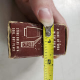 New Vtg Sparklets Carbon Dioxide CO2 10 ct Bulbs Box Beverage Drink Product WWII