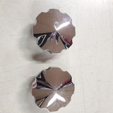 New Chrome Phoenix PM4 Finger Grip Pointed Fuel Tank Gasoline Motorcycle Caps