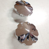 New Chrome Phoenix PM4 Finger Grip Pointed Fuel Tank Gasoline Motorcycle Caps