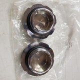 New Chrome Phoenix PM4 Finger Grip Pointed Fuel Tank Gasoline Motorcycle Caps