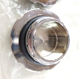 New Chrome Phoenix PM4 Finger Grip Pointed Fuel Tank Gasoline Motorcycle Caps