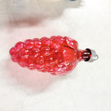 Vtg Lot 2 Poland 1 German Red Grape Cluster 1 Unknown Christmas GLASS Ornaments!
