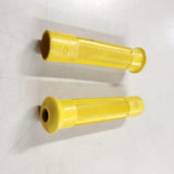 Vtg New NOS Beck Grips Motorcycle Yellow 1" Indian Harley Knucklehead VL Chopper