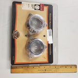 OEM Harley Davidson Fluted 49mm Forks Slider Dust Covers NOS Dyna FXD 46656-06