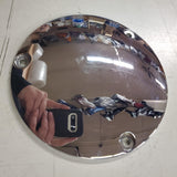 Harley 6 1/4" Chrome Primary Domed Derby cover 3 hole Bolt 1970-1997 Heavy Duty