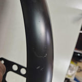 Front Fender Matte Black?? Harley Iron Sportster Drilled sides 883 1200 Dyna FXR