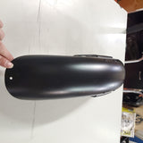 Front Fender Matte Black?? Harley Iron Sportster Drilled sides 883 1200 Dyna FXR