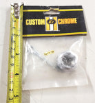 64-041 Custom Chrome Rear Axle Castle Nut Cotter Pin Hole CCI OEM 7987 & 511