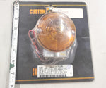 Custom Chrome Amber LED Front Dual Filament Turn Signal