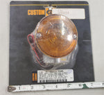 Custom Chrome Amber LED Front Dual Filament Turn Signal