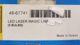 NOS Emgo LED Laser Magic Lamp Taillight Tail Light w/ 5 Bulbs