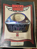 NOS Biker's Choice Chrome Speedometer Guage Cover 1973-1982 Big Twin Sportster