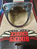 NOS Biker's Choice Chrome Speedometer Guage Cover 1973-1982 Big Twin Sportster