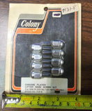 1936-1975 Harley Davidson OHV Big Twin NOS Colony Chrome Acorn Lifter Base Screw