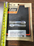 1957-70 Harley Sportster XL NOS Colony Chrome Acorn Head Sprocket Cover Screw Se