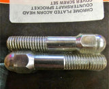 1957-70 Harley Sportster XL NOS Colony Chrome Acorn Head Sprocket Cover Screw Se