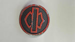 OEM Harley Davidson Orange Texture Foot Peg Medallion Glide CVO FLTRXSE 14101071