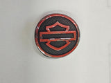 OEM Harley Davidson Orange Texture Foot Peg Medallion Glide CVO FLTRXSE 14101071