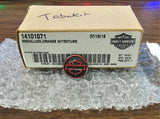 OEM Harley Davidson Orange Texture Foot Peg Medallion Glide CVO FLTRXSE 14101071