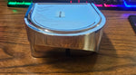 1984-1997 Harley Softail NOS Custom Chrome Rick Doss Chrome Ribbed Coil Cover
