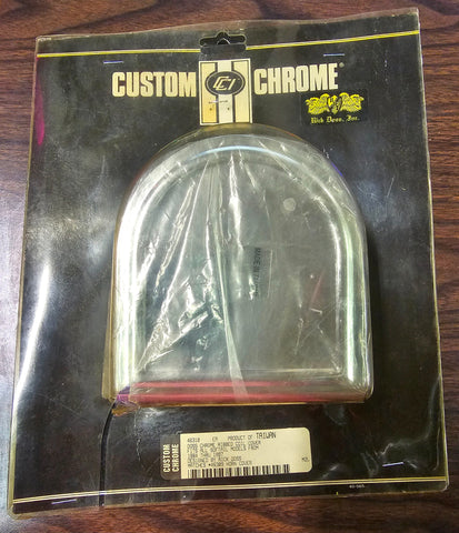 1984-1997 Harley Softail NOS Custom Chrome Rick Doss Chrome Ribbed Coil Cover