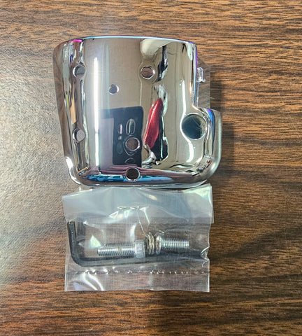 1996-2013 Harley Dyna Softail Touring Chrome Smooth Bottom Left Switch Housing