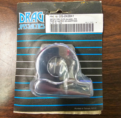 1984-1994 Dyna Super Glide Sportster Drag Specialties NOS Speedo Drive Cover