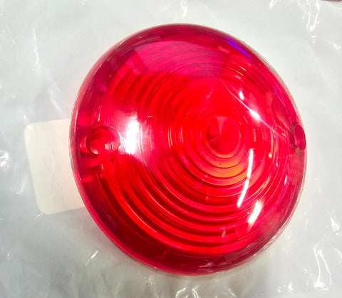 1973-1985 Harley Super Glide Dyna Softail Sportster Flat Red Turn Signal Lens