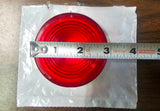 1973-1985 Harley Super Glide Dyna Softail Sportster Flat Red Turn Signal Lens