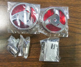 Custom FLH Heritage Softail Classic Road King Stiletto Red Turn signal Lens Kit