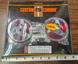 Custom FLH Heritage Softail Classic Road King Stiletto Red Turn signal Lens Kit