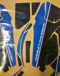 eBIKE Harley-Davidson IRONe Balance Revelation Blue Graphics Sticker Kit