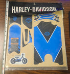 eBIKE Harley-Davidson IRONe Balance Revelation Blue Graphics Sticker Kit