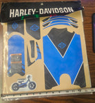 eBIKE Harley-Davidson IRONe Balance Revelation Blue Graphics Sticker Kit
