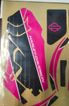 eBIKE Harley-Davidson IRONe Balance Revelation Pink Graphics Sticker Kit