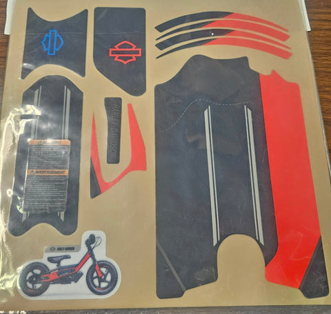 eBIKE Harley-Davidson IRONe Balance Revelation Harley Orange Graphics Sticker