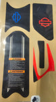 eBIKE Harley-Davidson IRONe Balance Revelation Harley Orange Graphics Sticker